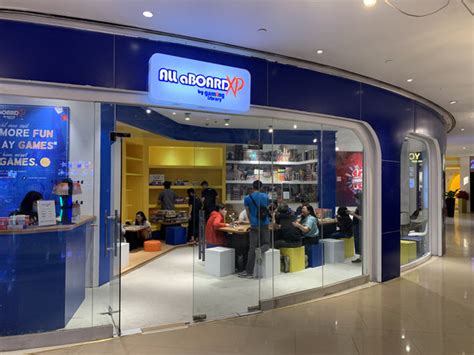 Board Game Cafe All aBOARD XP at Uptown Mall, Taguig City .